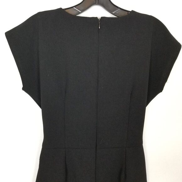 Anthropologie ett:twa Women Sedona Cropped Jumpsuit Sz S Wide Leg Event Black - Picture 5 of 8